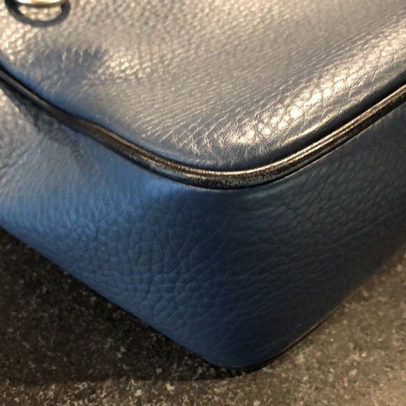 🛑SOLD🛑HTF Coach Dark Denim/Black Dylan Bag!! 🖤🖤 - Picture 5 of 12